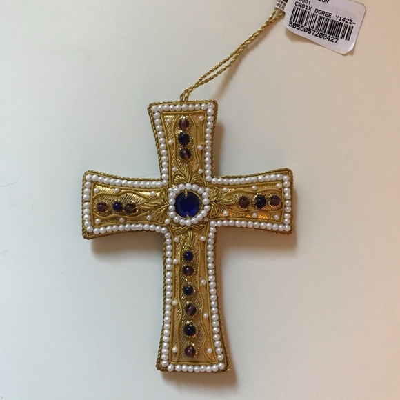 Other - NWT St Nicolas Croix Doree Christmas Ornament